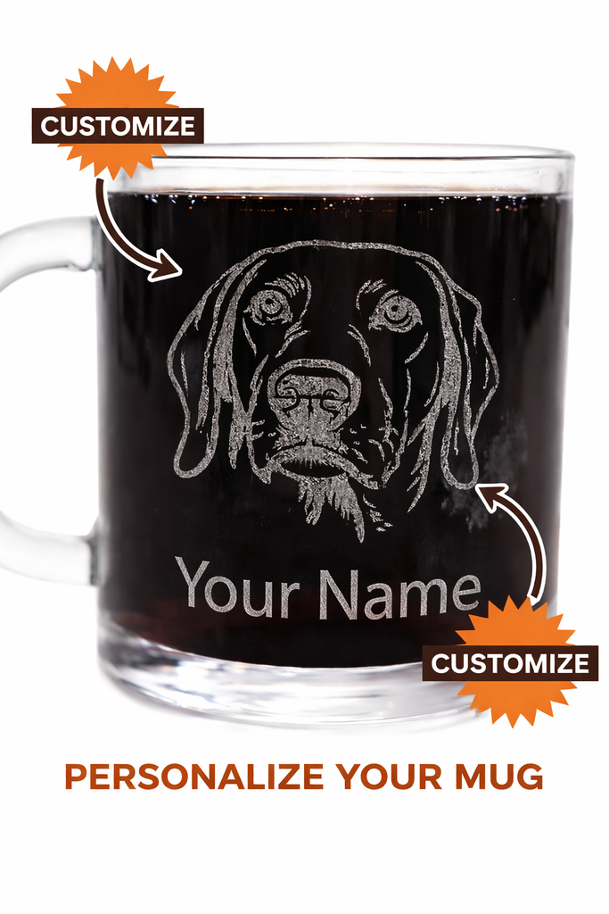 [40121] Glass Coffee Mug (Pet)