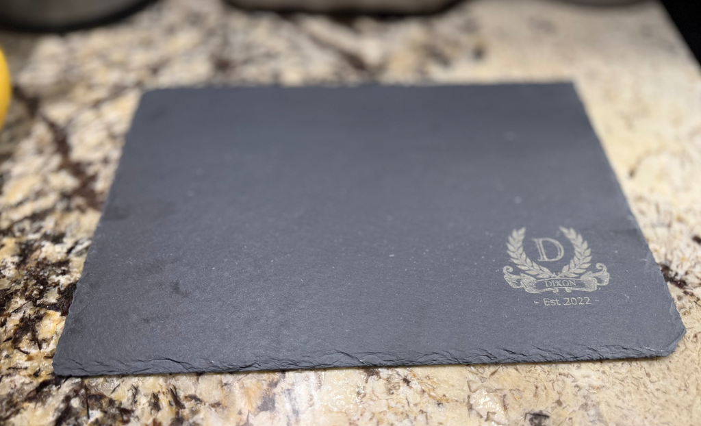 [2528362] Slate Serving Platter (Family Name)