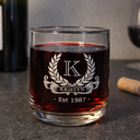 [91854] Whiskey Glass (Custom Name)